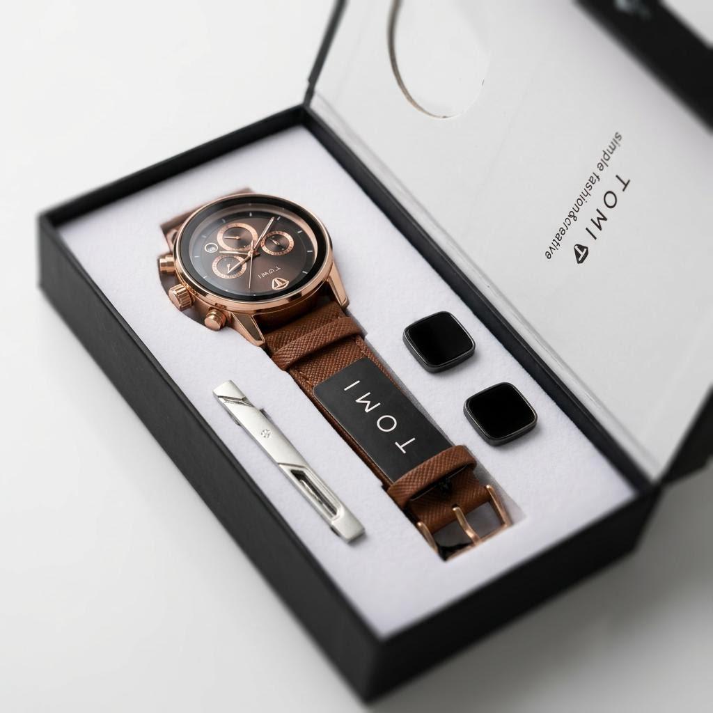 Gift boxed watch