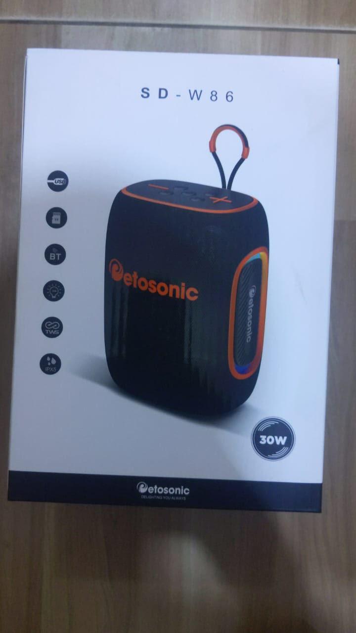 Etosonic bluetooth speaker