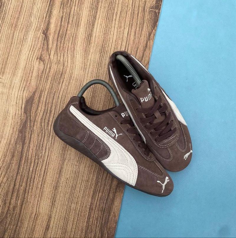 PUMA Speedcat TTF "Dark Chocolate" Retro Suede Sneakers
